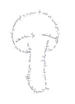 Calligrammes Champignons