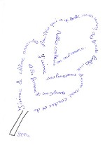 Calligrammes Feuilles